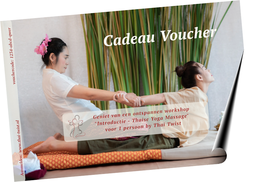 verassing kado cadeau thaise massage